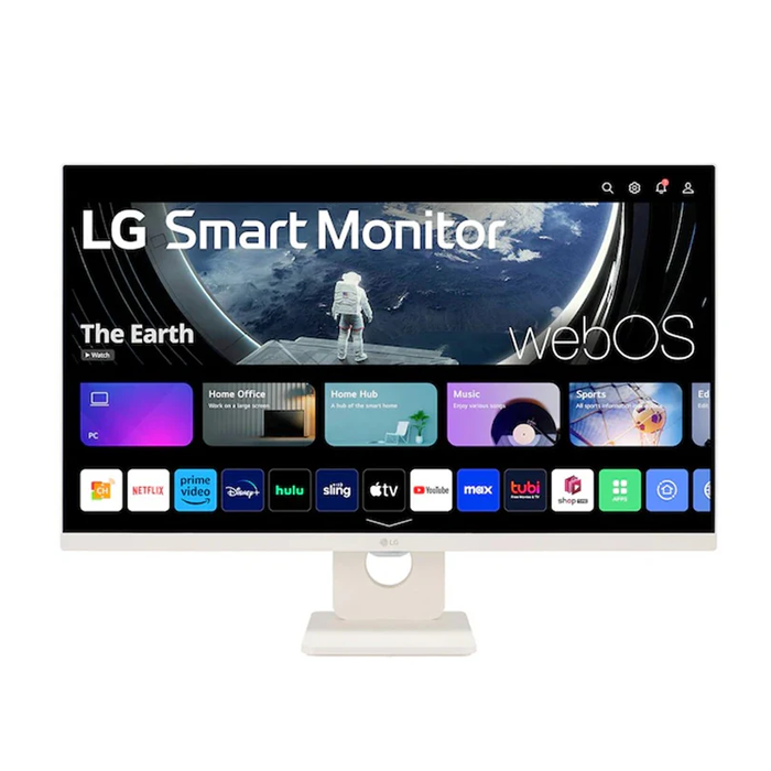 LG 27" Full HD IPS, 60Hz, 5ms, webOS Smart Monitor