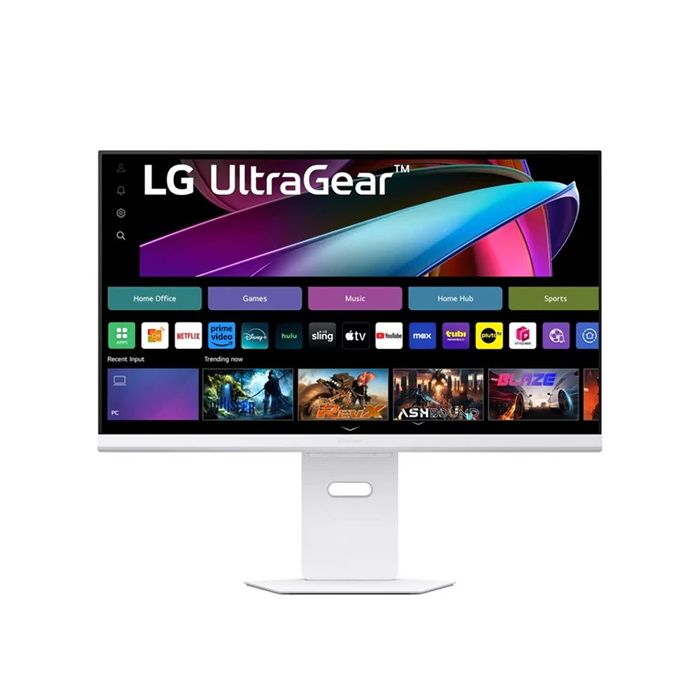 LG 32" UltraGear UHD 4K IPS, 144Hz, 1ms, Smart (webOS) Gaming Monitor - White