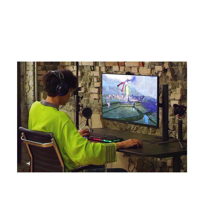 LG 32UN880K-B 32" UHD 4K Ergo IPS Monitor, USB-C, Black