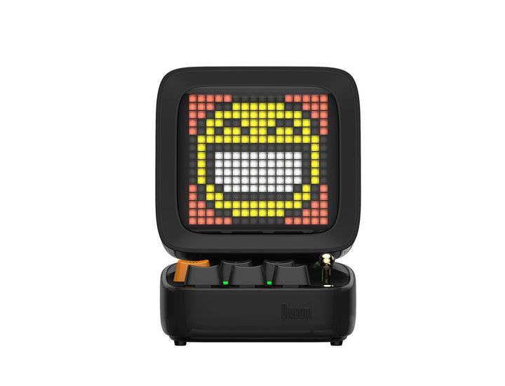 Divoom Ditoo-Pro Retro Pixel Art Bluetooth Speaker with RGB Mechanical Keyboard - Black