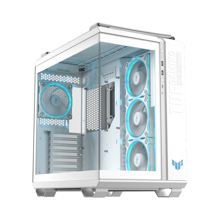 ASUS TUF Gaming GT502 Horizon Panoramic ATX Case - White
