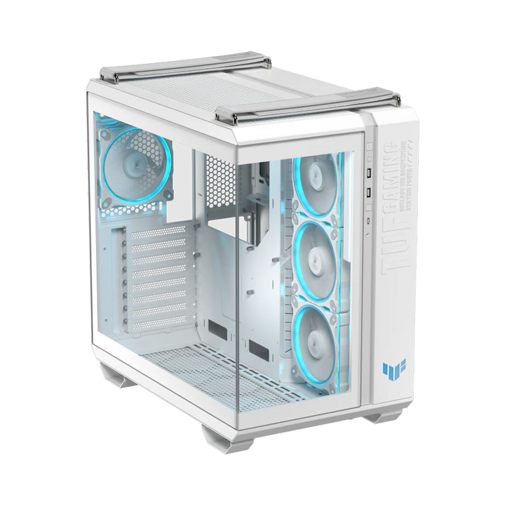 ASUS TUF Gaming GT502 Horizon Panoramic ATX Case - White