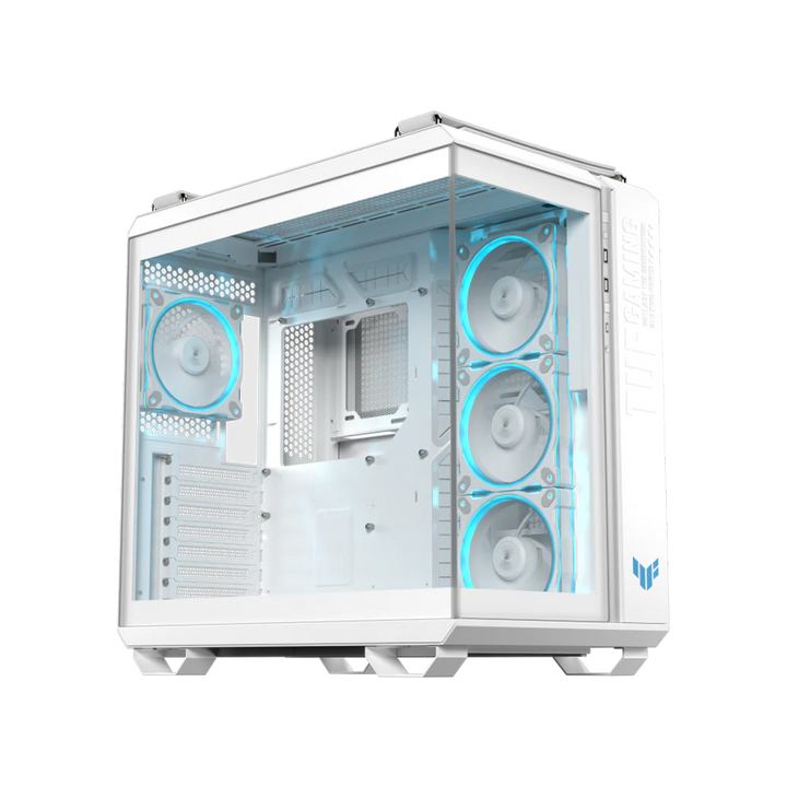 ASUS TUF Gaming GT502 Horizon Panoramic ATX Case - White