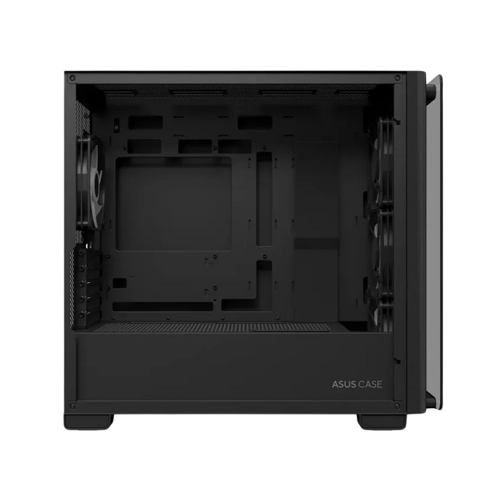 ASUS A23 PLUS With 4 Fan RGB ATX Mid Tower Case - Black
