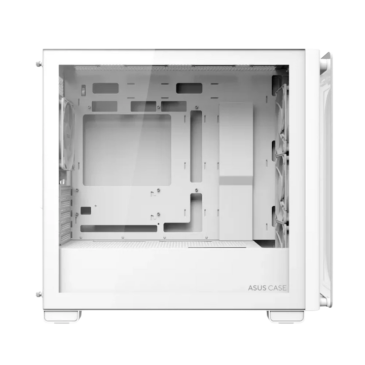 ASUS A23 Plus With 4 Fan RGB Mid Tower - White