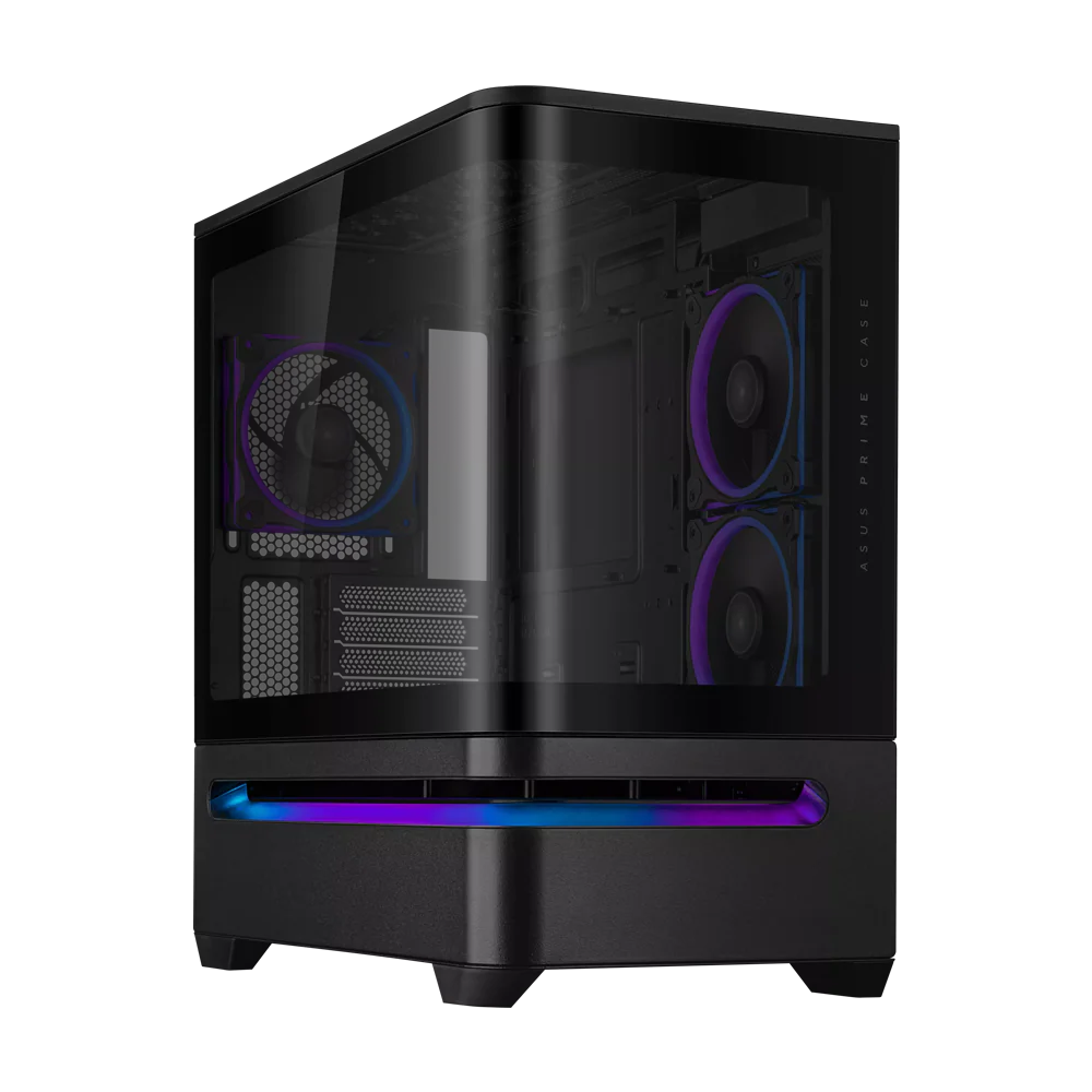 ASUS Prime AP202 ARGB mATX Case - Black