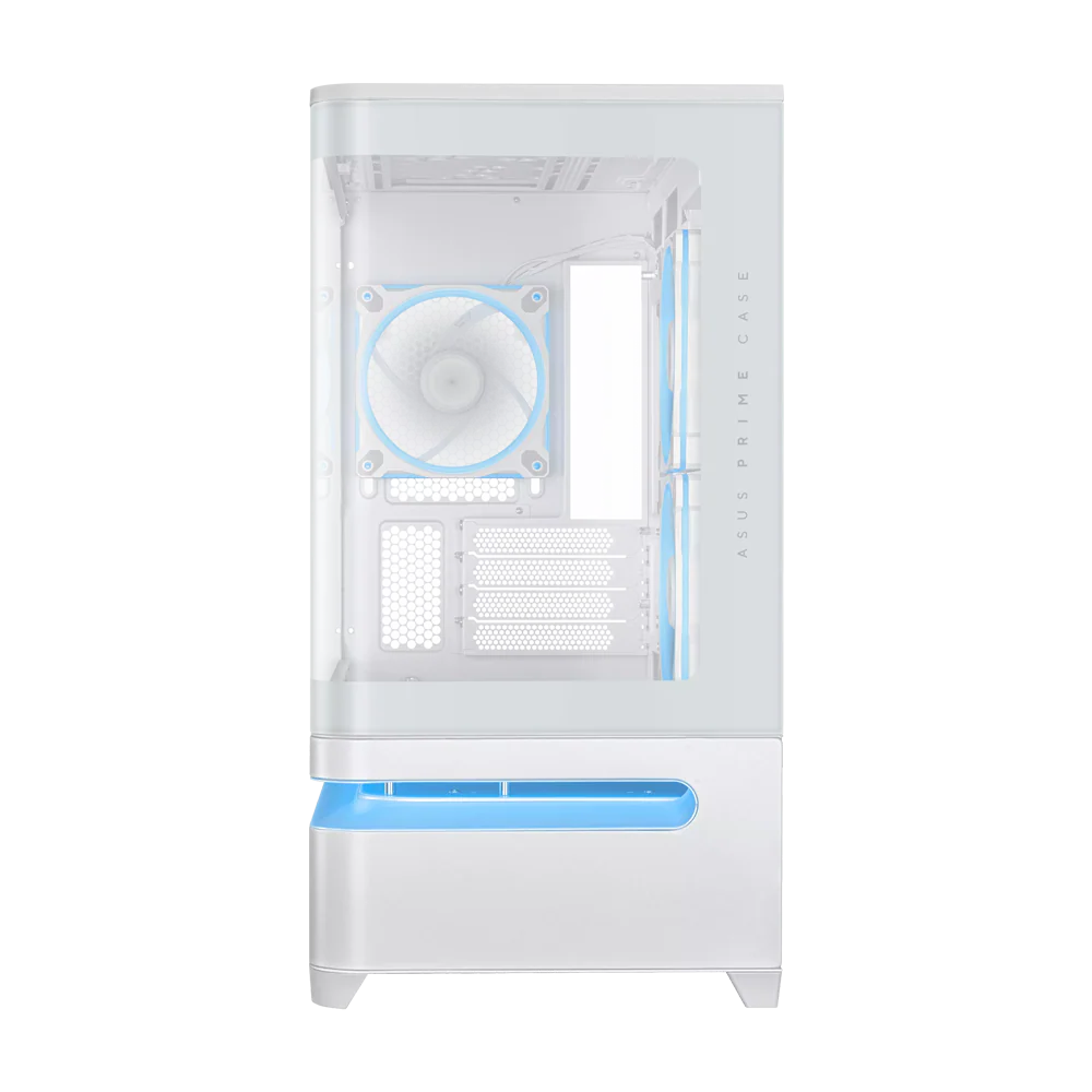ASUS Prime AP202 ARGB mATX Case - White