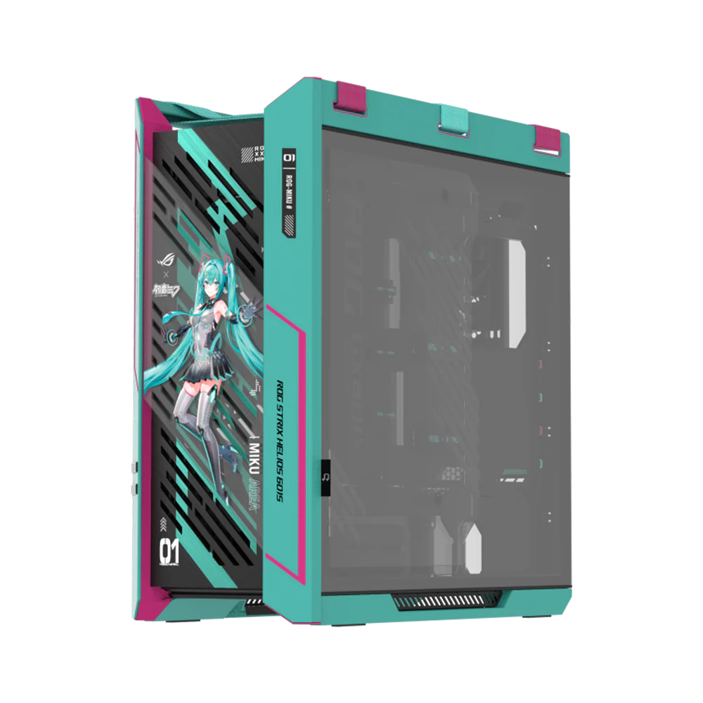 ASUS ROG STRIX HELIOS II GX601S HATSUNE Miku Edition ATX Mid Tower Case