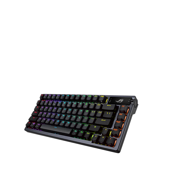 ASUS ROG AZOTH 75% RGB Wireless DIY Mechanical Gaming Keyboard - Black