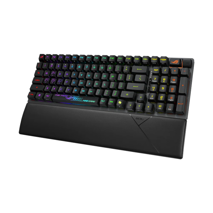 ASUS ROG Strix X902 SCOPE II 96 RX Wireless - RGB Optical Mechanical Gaming Keyboard - Black - AR Layout