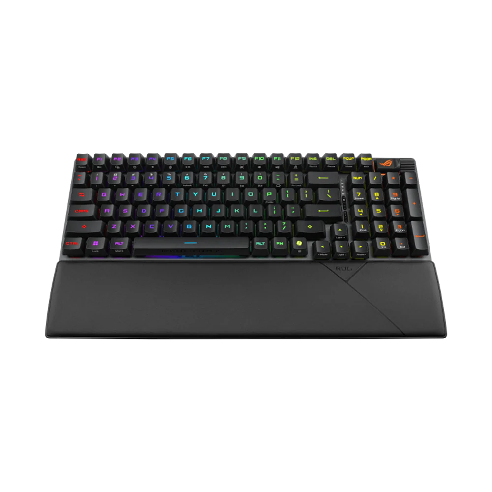 ASUS ROG Strix X902 SCOPE II 96 RX Wireless - RGB Optical Mechanical Gaming Keyboard - Black - AR Layout