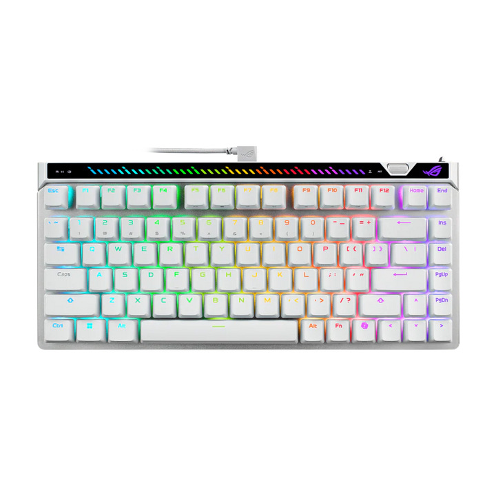 ASUS ROG FALCHION ACE 75 HE Wired Gaming Keyboard - White