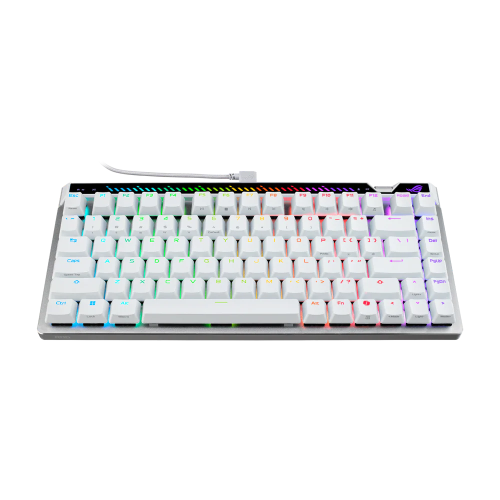 ASUS ROG FALCHION ACE 75 HE Wired Gaming Keyboard - White