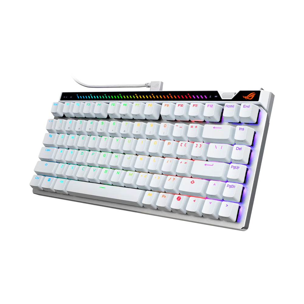 ASUS ROG FALCHION ACE 75 HE Wired Gaming Keyboard - White