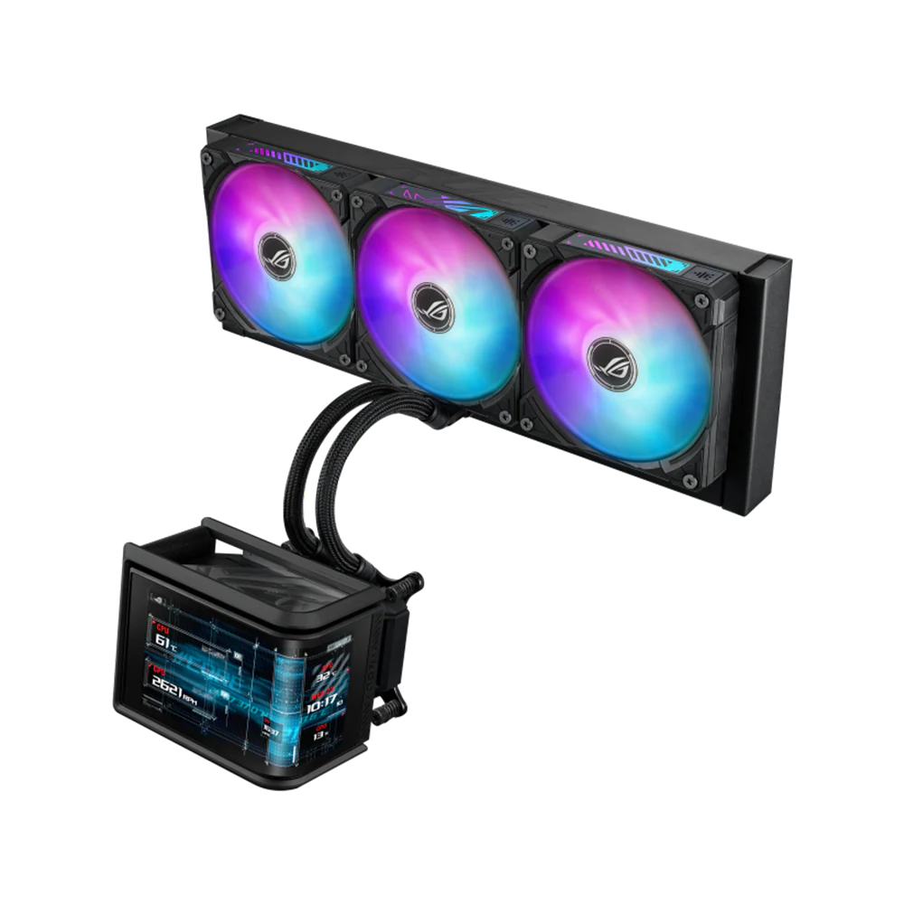 ASUS ROG RYUO IV SLC 360 ARGB Liquid Cooler - Black