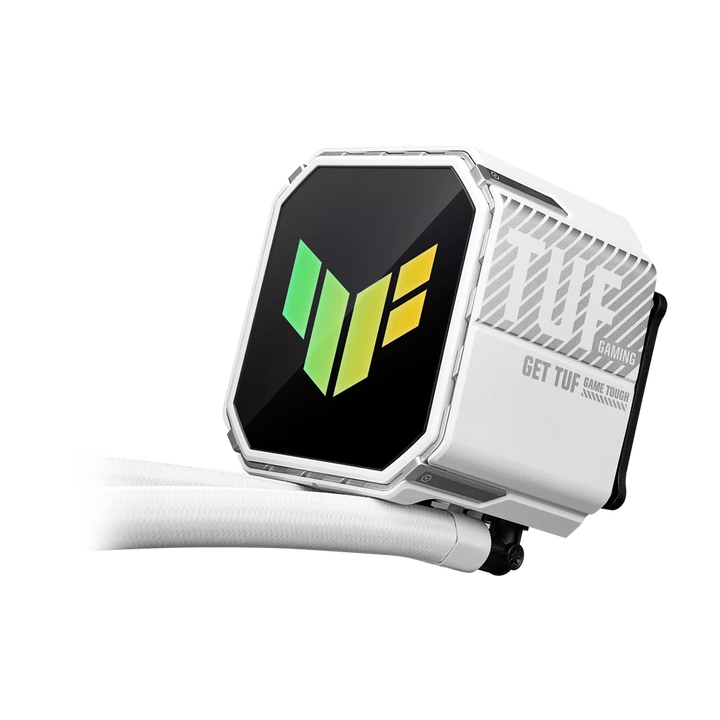 ASUS TUF GAMING III 360 ARGB LCD CPU Liquid Cooler - White