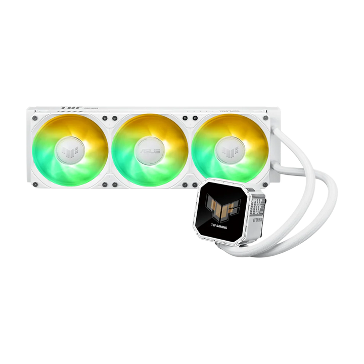 ASUS TUF GAMING III 360 ARGB LCD Liquid Cooler - White
