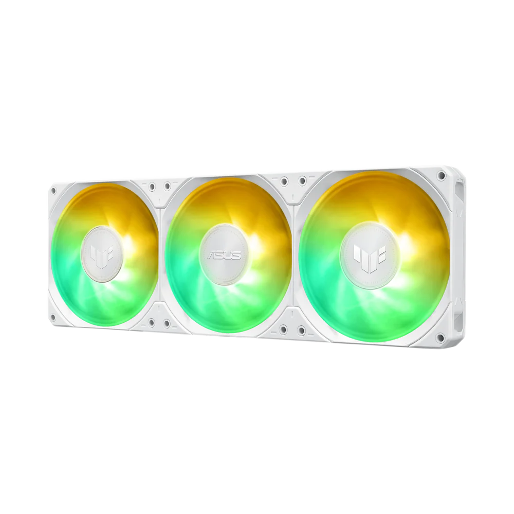 ASUS TUF GAMING III 360 ARGB LCD Liquid Cooler - White