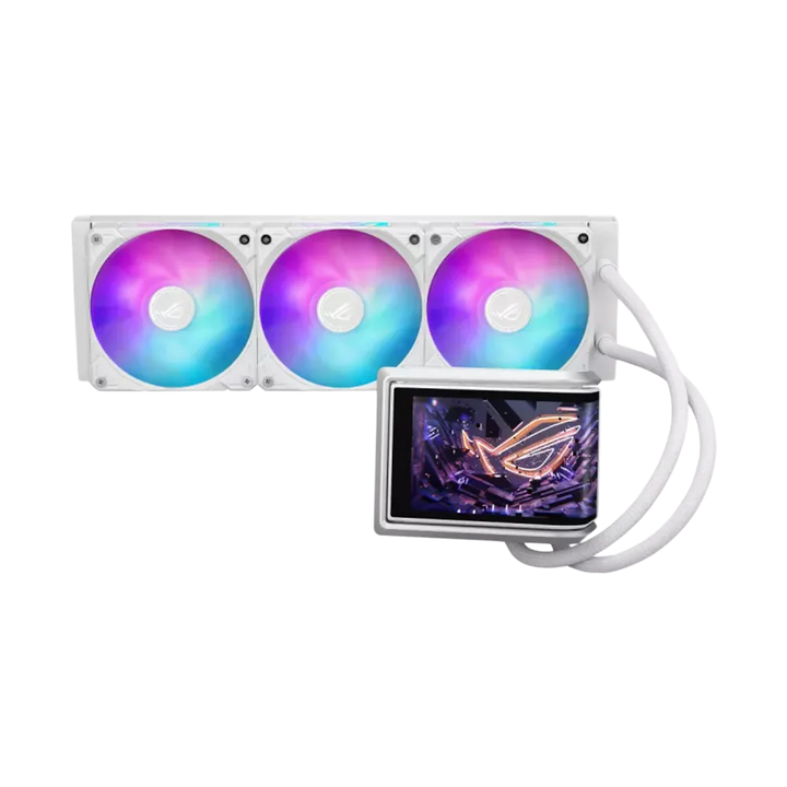 ASUS ROG RYUO IV 360 ARGB Liquid Cooler - White