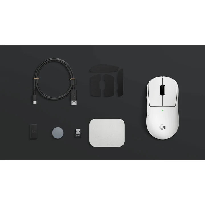 Logitech PRO X SUPERLIGHT 2c Compact Wireless Gaming Mouse - White