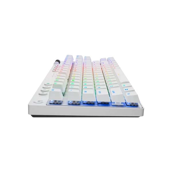 LOGITECH G PRO X TKL - LIGHTSPEED RGB Wireless Gaming Keyboard - White