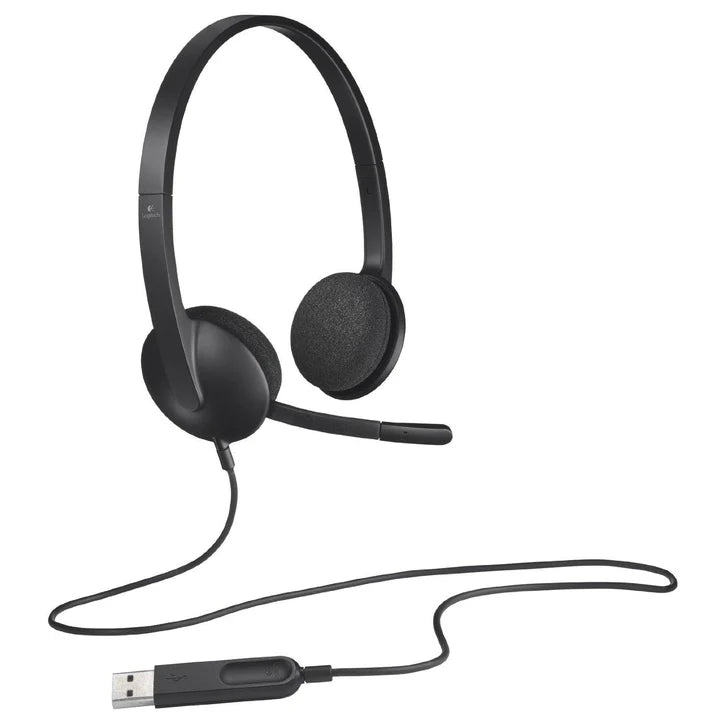 Logitech H340 USB Headset - Black