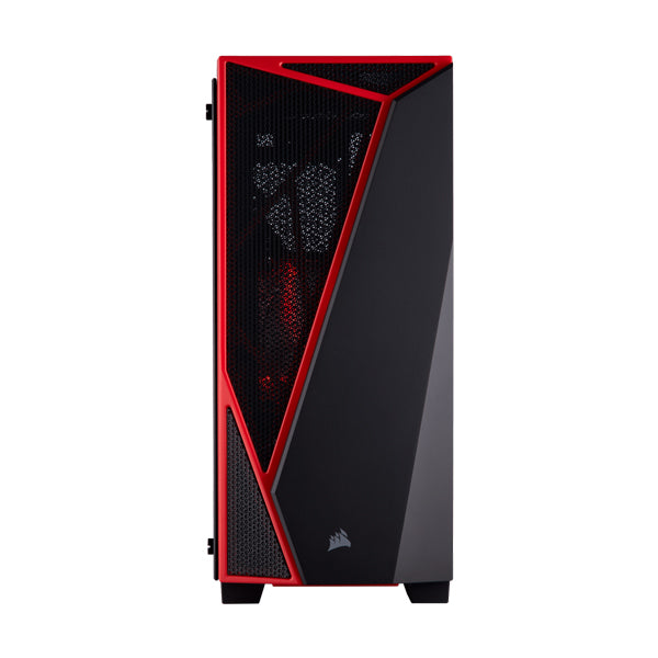 Corsair Carbide Series SPEC-04 Tempered Glass Mid-Tower Gaming Case - Black/Red