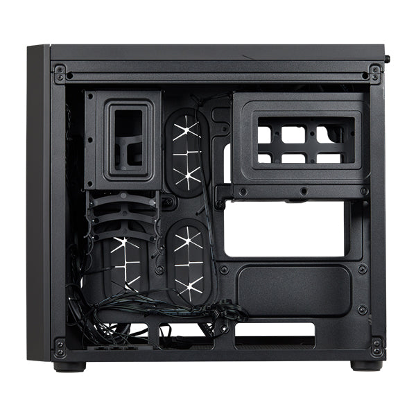 Corsair Crystal Series 280X RGB Tempered Glass Micro ATX Case - Black