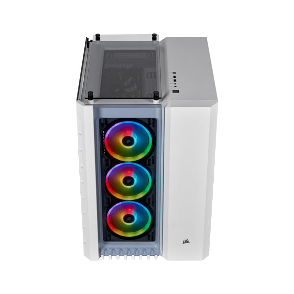 Corsair Crystal Series 680X RGB ATX High Airflow Tempered Glass Smart Case - White