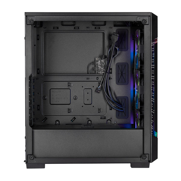 Corsair iCUE 220T RGB Airflow Tempered Glass Mid-Tower Smart Case - Black