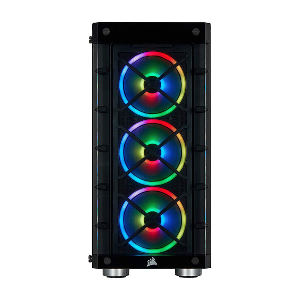 Corsair iCUE 465X RGB Mid-Tower ATX Smart Case - Black