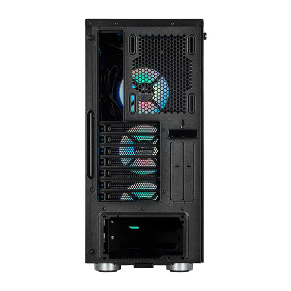 Corsair iCUE 465X RGB Mid-Tower ATX Smart Case - Black