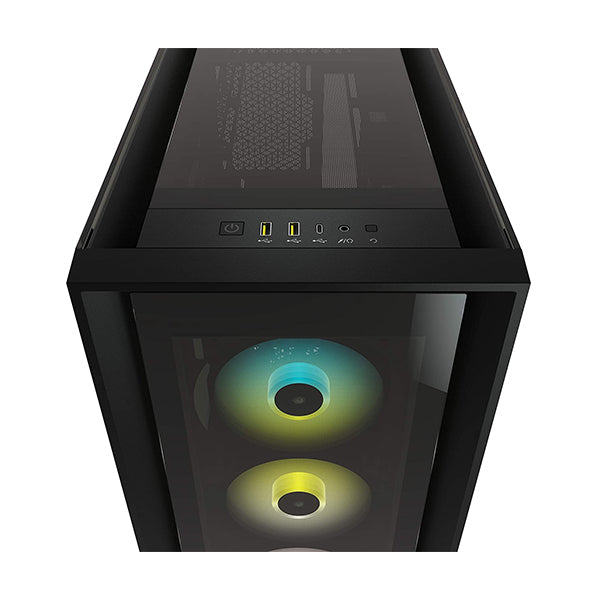 Corsair iCUE 5000X RGB Mid-Tower Case - Black