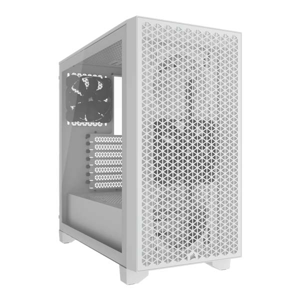 CORSAIR 3000D AIRFLOW ATX Mid Tower Case - White