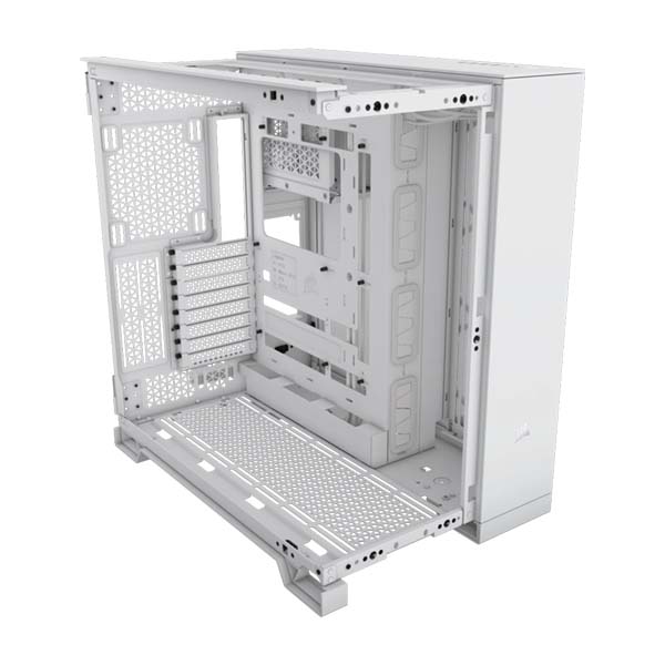 CORSAIR 6500D AIRFLOW Mid-Tower Dual Chamber PC Case - White