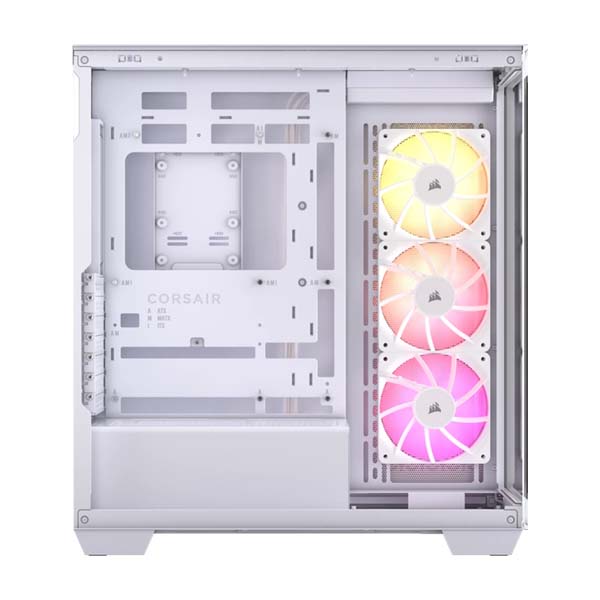 CORSAIR 3500X ARGB Mid Tower Case - White