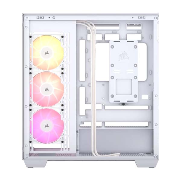 CORSAIR 3500X ARGB Mid Tower Case - White