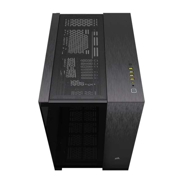 CORSAIR 6500X Mid Tower Case - Black/Obsidian Aluminum