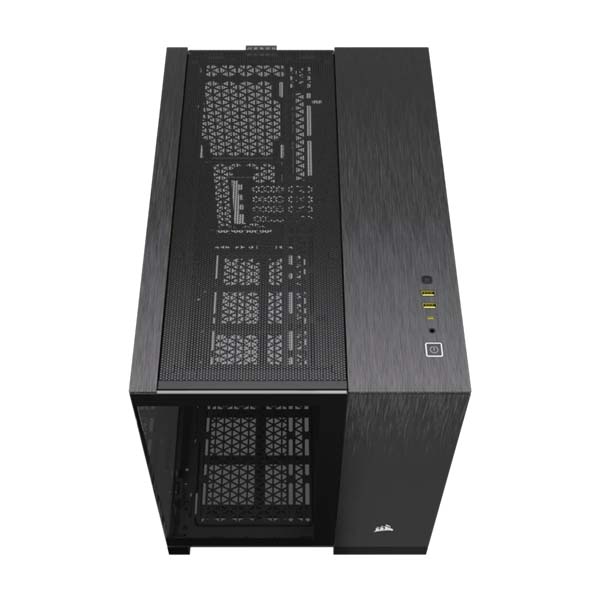 CORSAIR 2500X Mid Tower Case - Black/Obsidian Aluminum