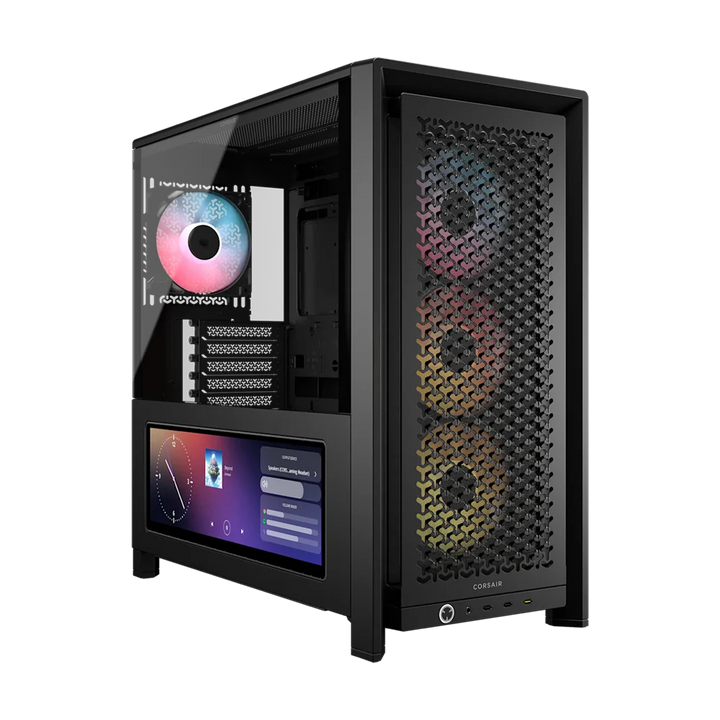CORSAIR FRAME 4000D LCD RS ARGB Premium Mid Tower Case - Black