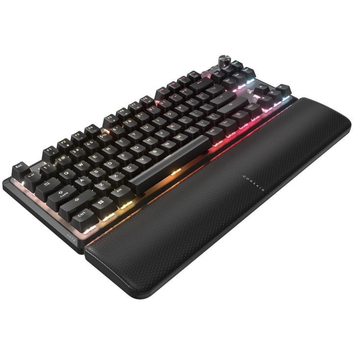 CORSAIR K70 PRO TKL- RED MGX V2 Switch Wired Gaming Keyboard with Rapid Trigger - Black