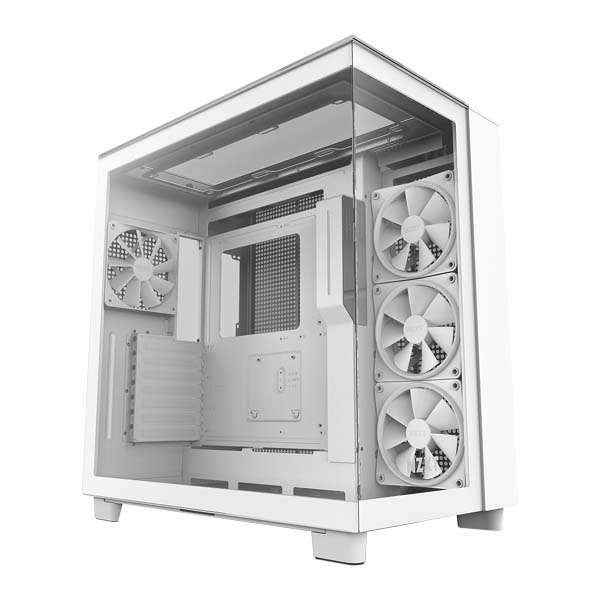 NZXT H9 Elite Edition ATX Mid Tower Case - White