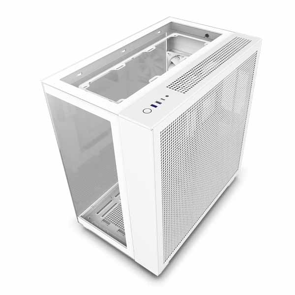 NZXT H9 Elite Edition ATX Mid Tower Case - White