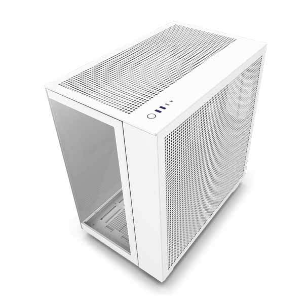 NZXT H9 Flow Edition ATX Mid Tower Case - White