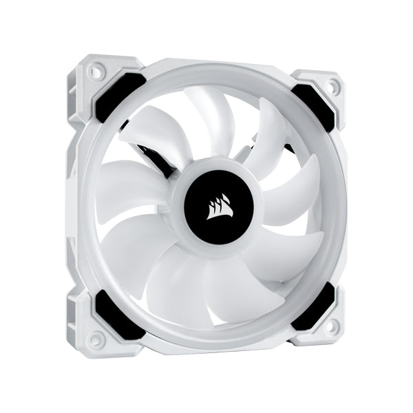 Corsair LL120 RGB 120mm Dual Light Loop White RGB PWM Fan - Single Pack