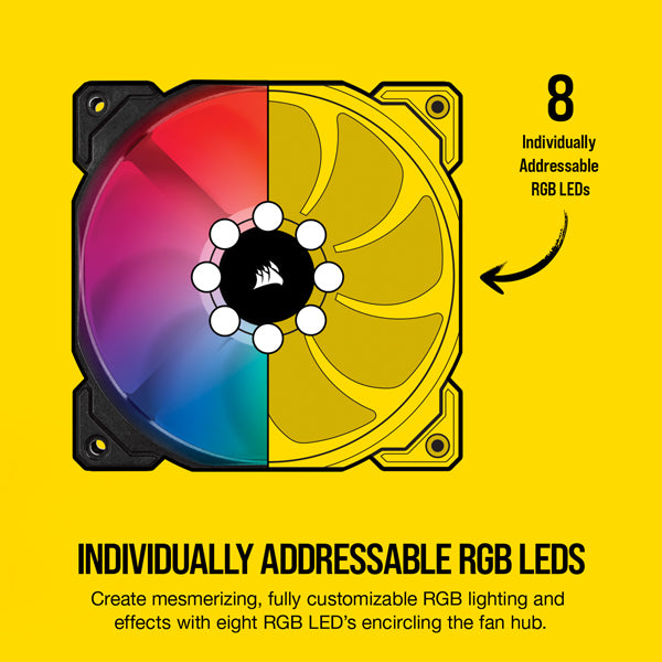 Corsair iCUE SP140 RGB PRO Performance 140mm Fan