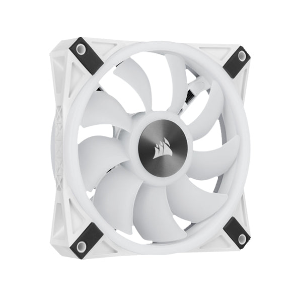 Corsair iCUE QL120 RGB 120mm PWM White Fan - Single Pack