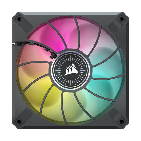 CORSAIR iCUE ML120 RGB ELITE Premium 120mm PWM Magnetic Levitation Fan - Single Pack