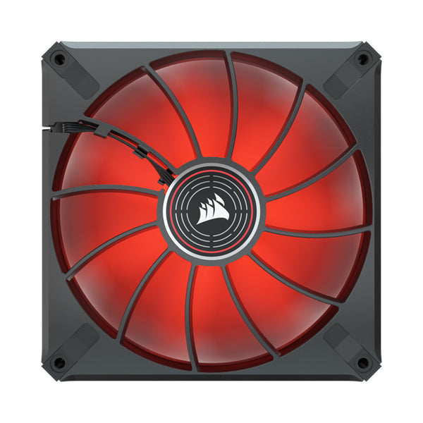 Corsair ML140 LED ELITE Red Premium 140mm PWM Magnetic Levitation Fan