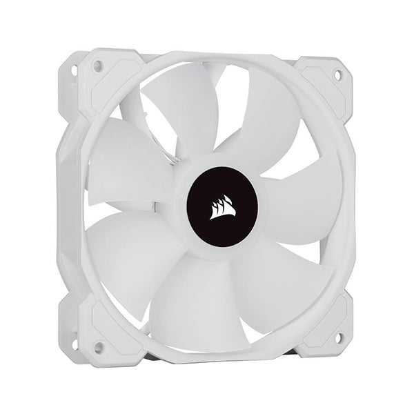 Corsair iCUE SP120 RGB ELITE Performance 120mm White PWM Fan - Single Pack